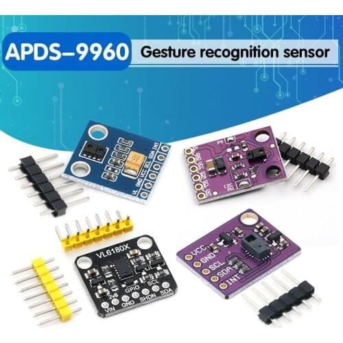 Gesture recognition sensor PAJ7620U2 9 gMesture recognition APDS-9930 APDS-9960 VL6180 VL6180X Range Finder Optical Ranging
