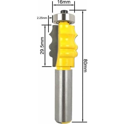 1/2 Inch Shank Picture Frame Molding Router Bit Woodwork Milling Cutter for Wood Line Bit Tungsten Carbide Tool MC03096