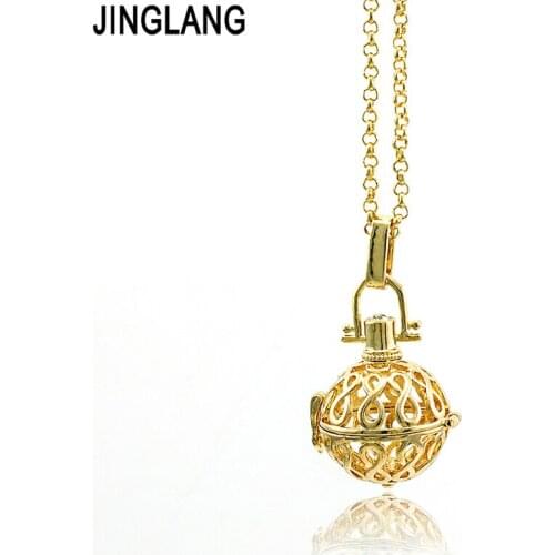 Brand New Angel Necklace Chime Musical Balls Cage Pendant Necklace For Pregnant Women Jewelry