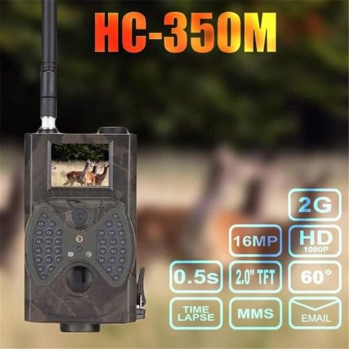 HC-350M HD Hunting Camera Waterproof Night Vision Photo Trap Infrared Trail Game with 2.0"LCD Display Home Security camera