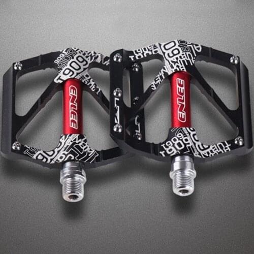 Mountain Bicycle Pedals Aluminum Antiskid Durable Bicycle Cycling 3 Bearing Pedals for Leisure BMX Road Bike B2Cshop