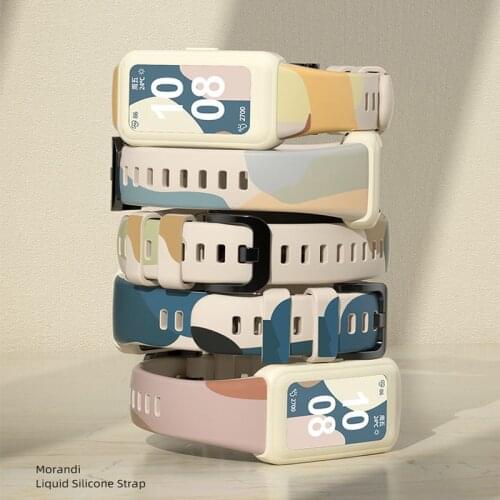 Strap For Huawei Honor Band 6 Band6 Silicone Bracelet Replacement Wristband For Honor Band 6 Colorful TPU Strap