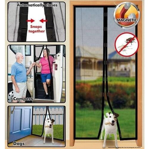 Magic Mesh Magnet Automatic Door Screen