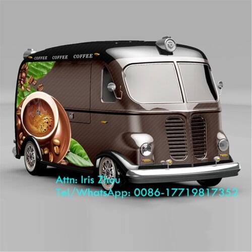 High quality mobile electric food truck mini food truck usa europe bbq ice cream hot dog small vintage food truck