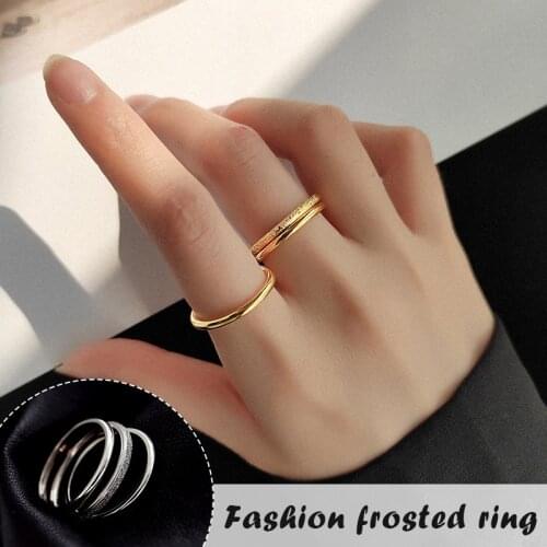 Anillos Mujer Finger Rings Copper Simple Round Unique Gifts For Women Engagement Or Birthday Кольца 2021 Тренд Кольца Для Женщин