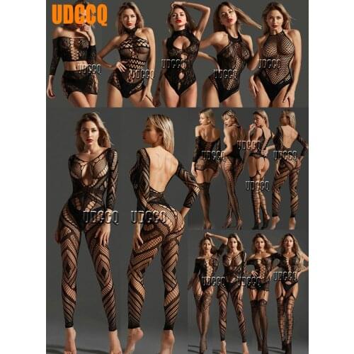 Women sexy lingerie Babydoll Underwear Intimate sleepwear costumes Nightgown Body Stocking bodysuit Sex Products Crotchless porn
