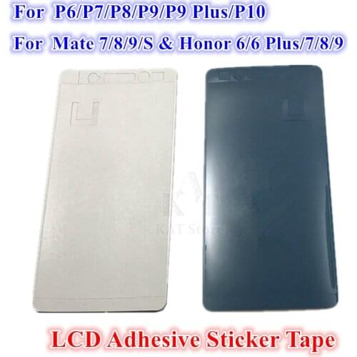 100Pcs For Huawei P6 P7 P8 P9 P9 Plus P10 LCD Display Screen Waterproof Adhesive Sticker Tape Glue For Mate Honor 6 Plus/7/8/9/S