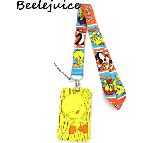 12sets Funny Cartoon Cat Key lanyard Car KeyChain ID Card Pass Gym Phone Badge Kids Key Holder Jewelry Accessories Decorations