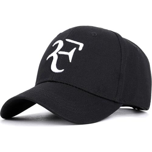100% Cotton High Quality Tennis Star Roger Federer cap 3D embroidery Dad baseball caps Unisex Snapback hat Movement Tennis Hats