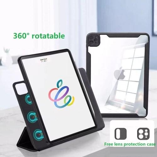 IPad Pro 11 2021/2020 Ultra Slim Case Tri-fold Stand Protective Case Magnetic Split Protective Case iPad Air 4 Smart Folio Case