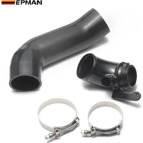 EPMAN Turbo Inlet Silicone Pipe Performance Intake hose Aluminum Turbo Inlet Elbow For Golf GTI Adui S3 A3 Leon MK3 TKMK3TK010P
