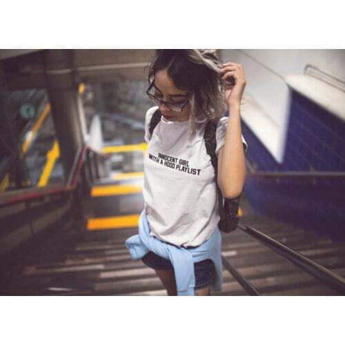 Innocent Girl T shirt Womens funny T shirt Unisex T shirt tumblr t shirt fashion tees tumblr grunge casual tops