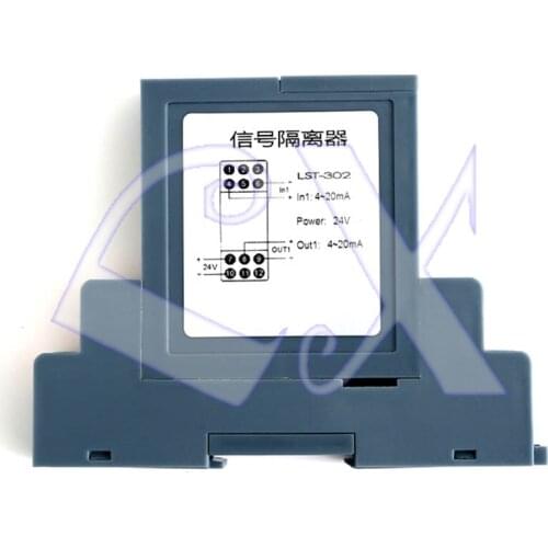 Signal isolator Isolated distributor safety gate input and output 4-20mA 1 in 1 out / 2 in 2 out