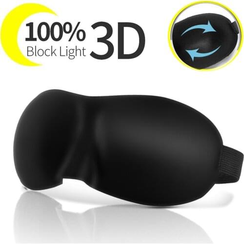 Upgrade 3D Sleep Mask Sleeping Eye Mask Eyeshade Cover Shade Eye Patch Women Men Soft Portable Blindfold Travel Rest Eyepatch