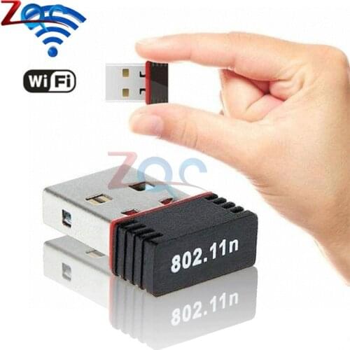 150Mbps Mini PC WiFi adapter 150M USB WiFi antenna Wireless Computer Network Card 802.11n/g/b LAN+Antenna wi-fi adapters wi fi