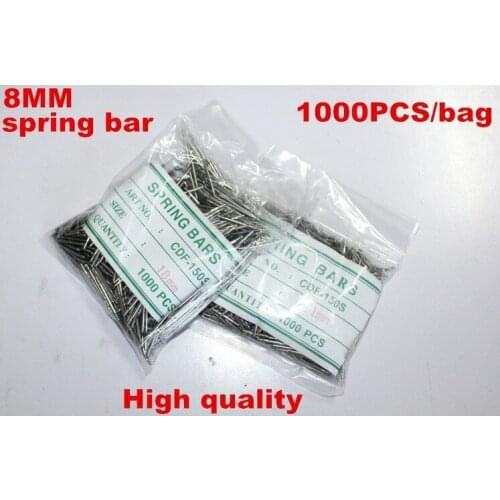Wholesale 1000PCS / bag High quality watch repair tools & kits 8MM spring bar watch repair parts -041425