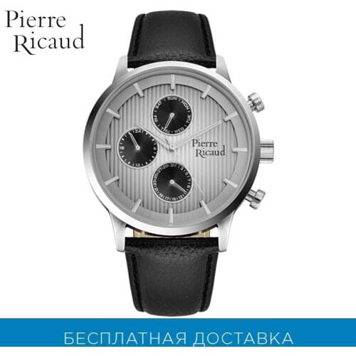Мужские кварцевые часы Pierre Ricaud China At AliExpress