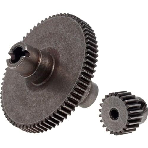 Durable Metal Motor Gearbox Gear for WLtoys 1/10 RC Car Metal Upgrade Modification Accessories