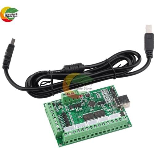 Ziqqucu MACH3 V2.1 Five-axis Engraving Machine Motherboard CNC Motion Control Card 5-axis Stepper Motor Drive Interface Board