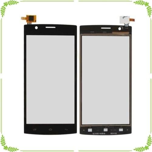 For Tape Phone Touchscreen Panel For Fly FS501 Nimbus 3 FS 501 Touch Screen Digitizer Front Glass Sensor With Tracking Number