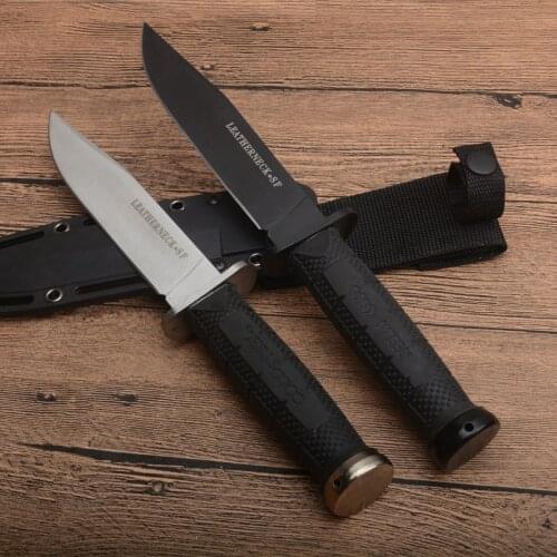 SR )Survival Utility 5CR13MOV Steel Fixed Blade Knife ABS Engineering Plastics Handle Military Cutting Knives Tactical knife