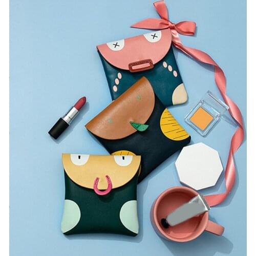 Sanitary Napkin Bag Cosmetics Bag Cute Portable Lightweight Sanitary Napkin Pad Pouch Lipstick Travel Organizer for Home