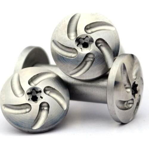 2 Pairs Stainless Steel Screw for Diy Knife Making Material Knife Handle Screw 20 Size for Straight Folding Knife