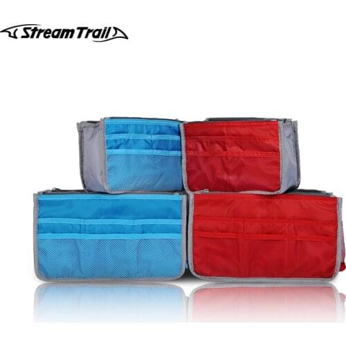 Stream Trail Waterproof Bag Multi Inner Box Case Shockproof Valuables Complete Protection Partition Layer Double Sided Use