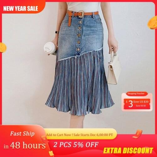 Young17 Denim Skirts For Women