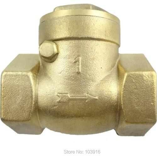 1 pcs of 1", DN25 horizontal check valve, Brass non return valve