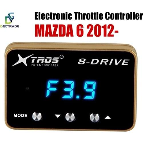 Dectrade Car Electronic Throttle Controller Racing Accelerator Potent Booster For Mazda 6 2012- Tuning Parts 8 Drive