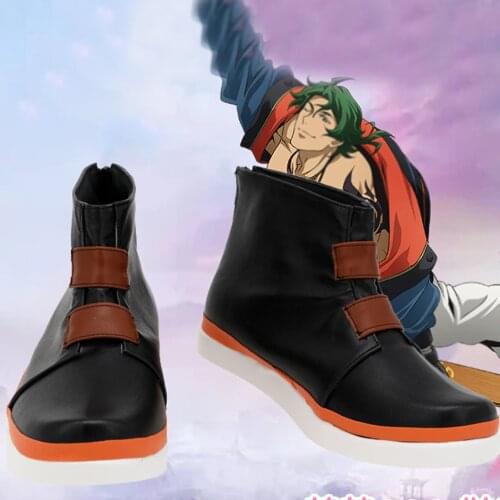 SK8 the Infinity Joe Cosplay Ankle Boots Shoes Men Women Adult Daily Fashion Spring PU Leather