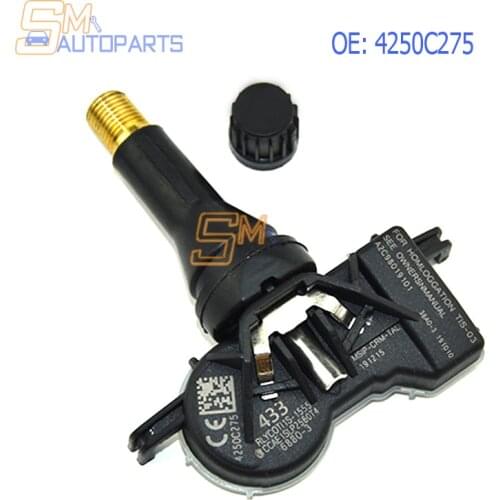 TPMS Tire Pressure Sensor 4250C275 Sensor For MITSUBISHI ATTRAGE ECLIPSE CROSS MIRAGE PAJERO SPORT 2016 2017 2018 Auto Parts