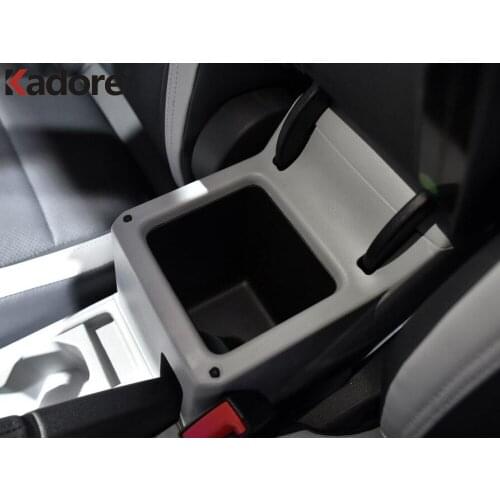 For Volkswagen T-Cross 2018 2019 2020 Car Armrest Center Storage Box Glove Container Organizer Case Interior Auto Accessories