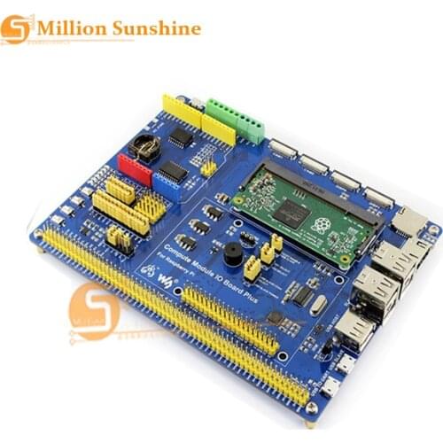 Compute Module IO Board Plus, Composite Breakout Board for Developing with Raspberry Pi CM3, CM3L Various common use components