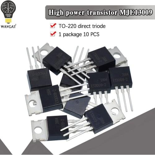 MJE13009 FJP13009 J13009 13009 TO-220 Crystal triode High Voltage Fast-Switching NPN Power Transistor