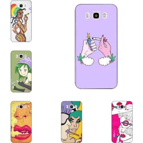 Soft Silicone TPU Transparent Bags Cases For Xiaomi Redmi mi10 lite Pro Note 9 PRO Max 9s Mi9 K30 K20 Pro 5G Sexy Smoking Girl