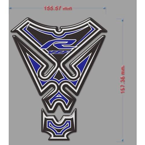 R3 For YAMAHA YZFR3 YZF - R3 Stickers Emblem Tank Pad Decal Fuel Motorcycle Protector Windshield Windscreen 2016 2018 2019 2020