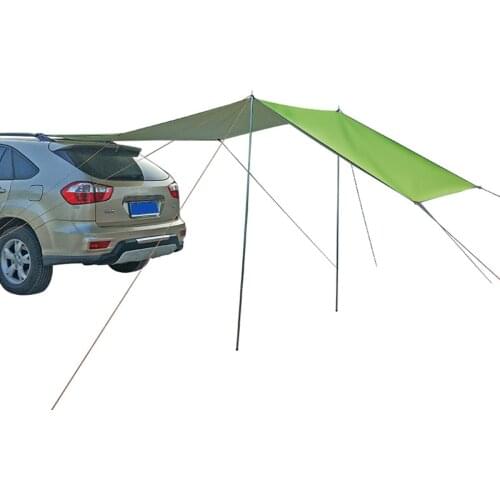 Car Shelter Shade Camping Side Car Roof Top Tent Awning Automobile Rooftop Rain Canopy Fishing Picnic Sun Shelter Car covers
