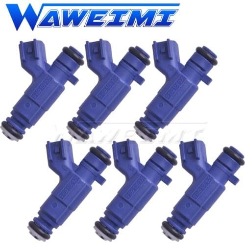 WAWEIMI Brand New 6PCS Fuel Injector Flow OE 0280156300 For Cadillac Pontiac Suzuki Chevrolet Malibu Equinox