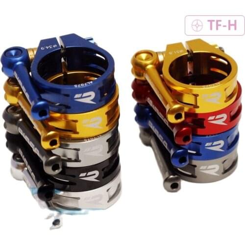 34.9Mm 31.8Mm Ridea Seat Holder 7075 Titanium Alloy Axis Quick Detachable Seat Holder Tube Bundle Seat Bar Holder