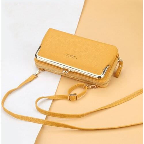 Korean version Wallet Womens Bags Handbag Ladies Hand Bags Womens Crossbody Bags Purse Clutch Cell Phone Shoulder Bag for Woman