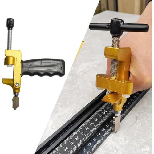 2 In 1 Professional Easy Glide Glass Tile Cutter Ceramic tile glass cutting tool portable lightweight Multifunctional tool