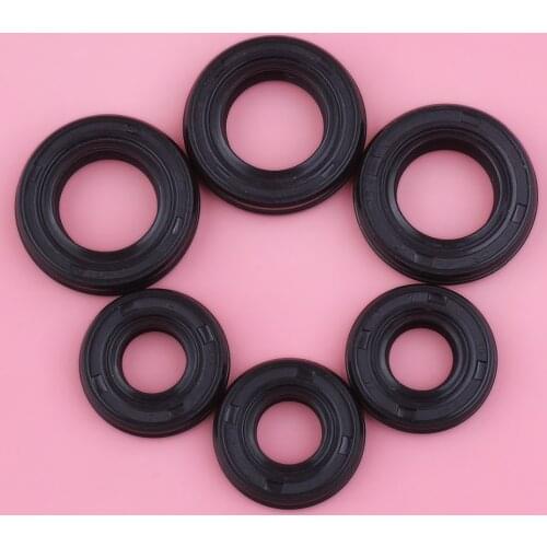 3pcs/lot Crankshaft Crank Oil Seal Sets For Honda GX35 GX 35 4 Stroke Trimmer Brush Cutter Small Engine Motor Spare Part