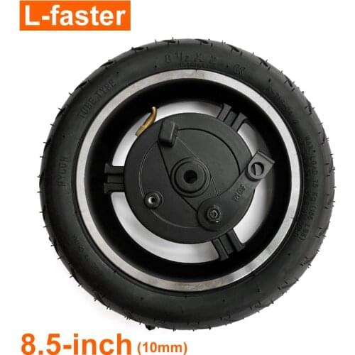 8.5 Inch Drum Brake Wheel For ELectric Scooter 8 1/2 x 2 Inflated Wheel With Drum Brake And Axle Brake Cable