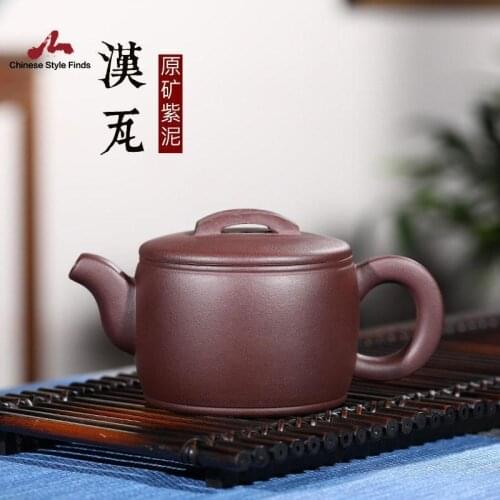Handmade Teaware Yixing Teapot 160cc / 270ccPurple Clay Zisha Pot Hanwa Tea Pot