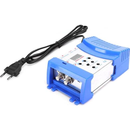 HDM69 Digital RF Modulator AV to RF Converter VHF UHF PAL Standard Portable Modulator for EU 100-240V HDMI-compatible Modulator