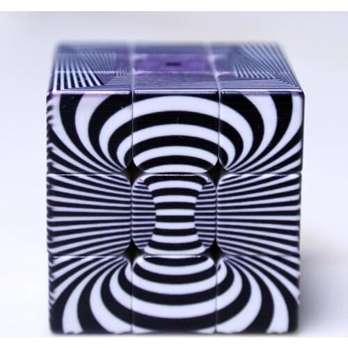 Stress Reliever Toys Magic Cube Puzzle Cube Speed Cube Intelligence Development UV Printing Illusion Neo Cube Brain Teaser Toys