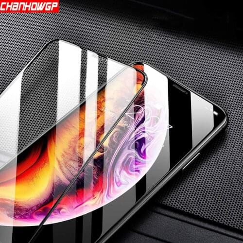 5D Full Glue Curved Tempered Glass For iPhone X XS Max XR 7 8 6 6s Plus Protective Glass On iPhone 5 5s 5C SE Screen Protector