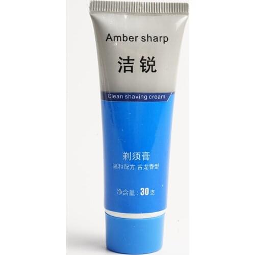 30g Shaving Cream Suitable For All Skin Shaving Foam Manually Soften Beard Reduce Friction Shaving Cream Deionized Water